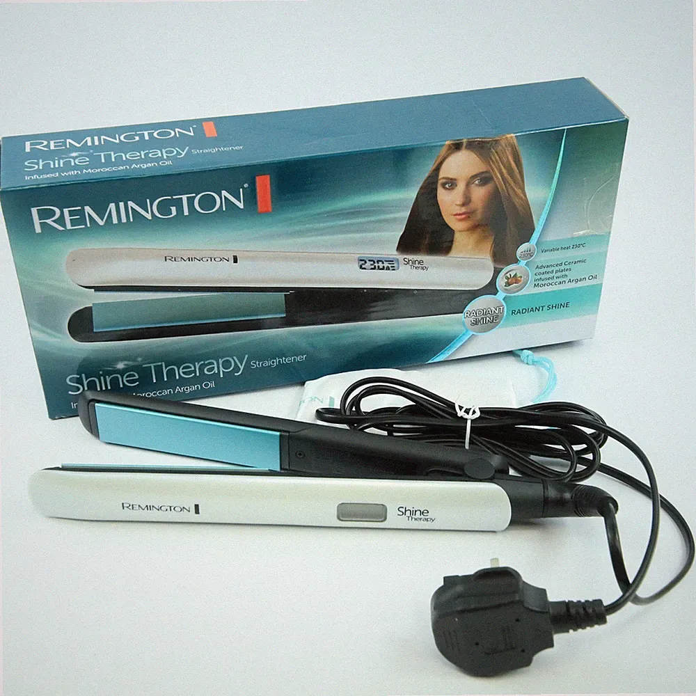 Remington Shine Therapy Standard Plate Haarglätter weiß S8500