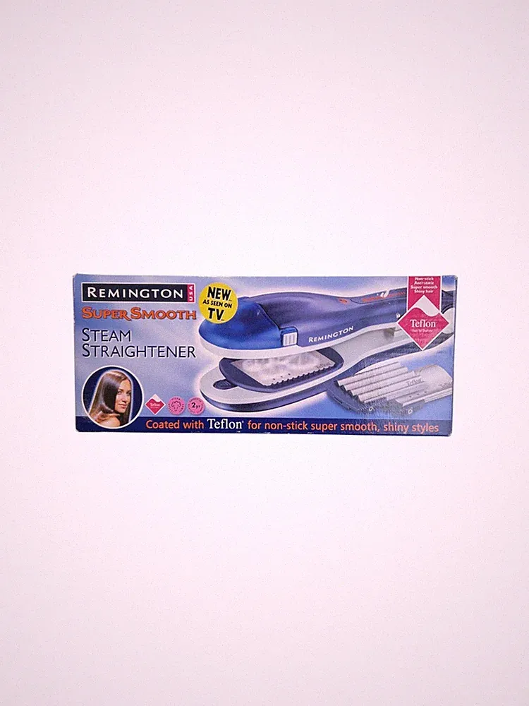 Remington Super Smooth Teflon Dampfglätter mit Wellen- & Crimpplatten