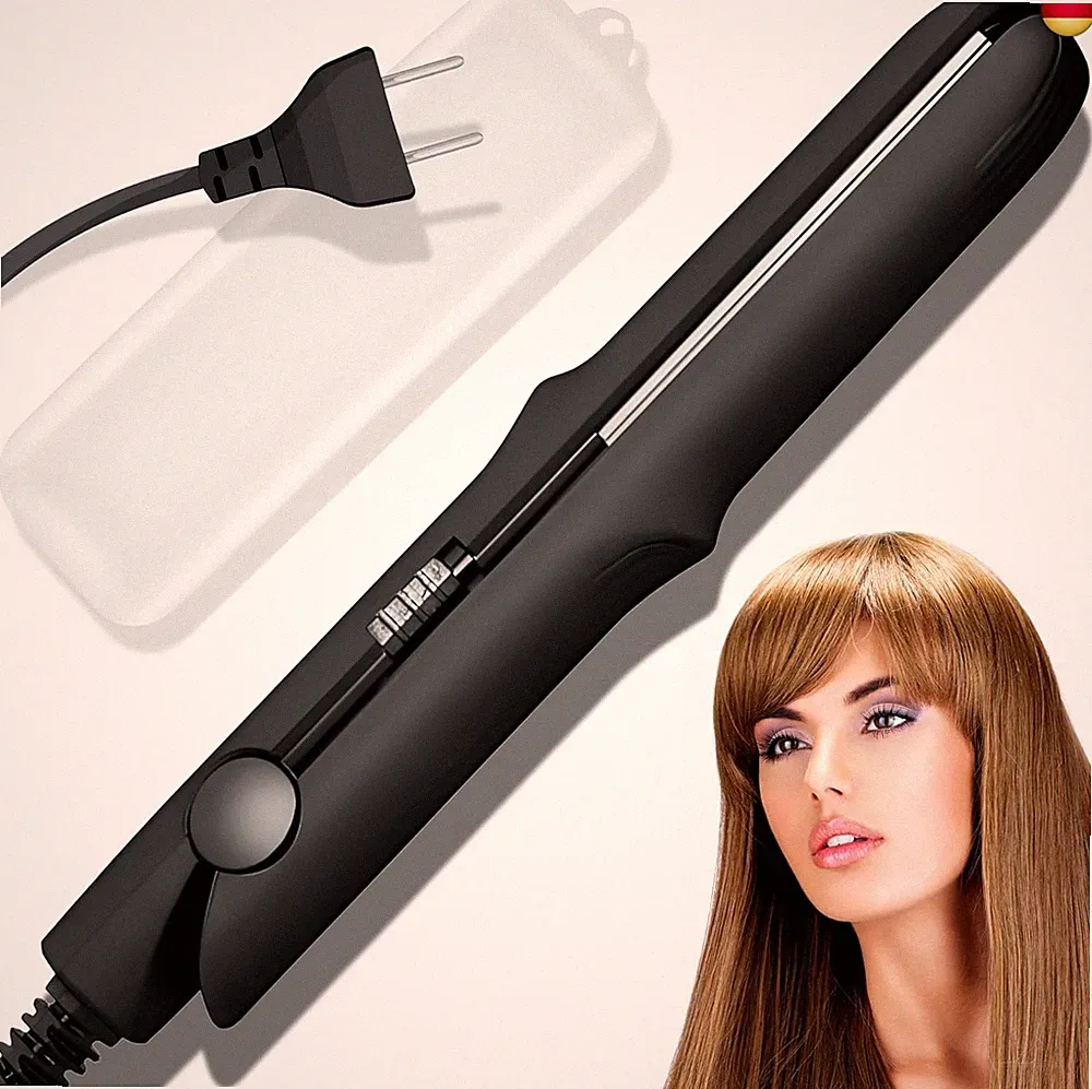 Retoo Mini Glätteisen Professioneller Haarglätter Glätteisen für kurzes Haar Bar