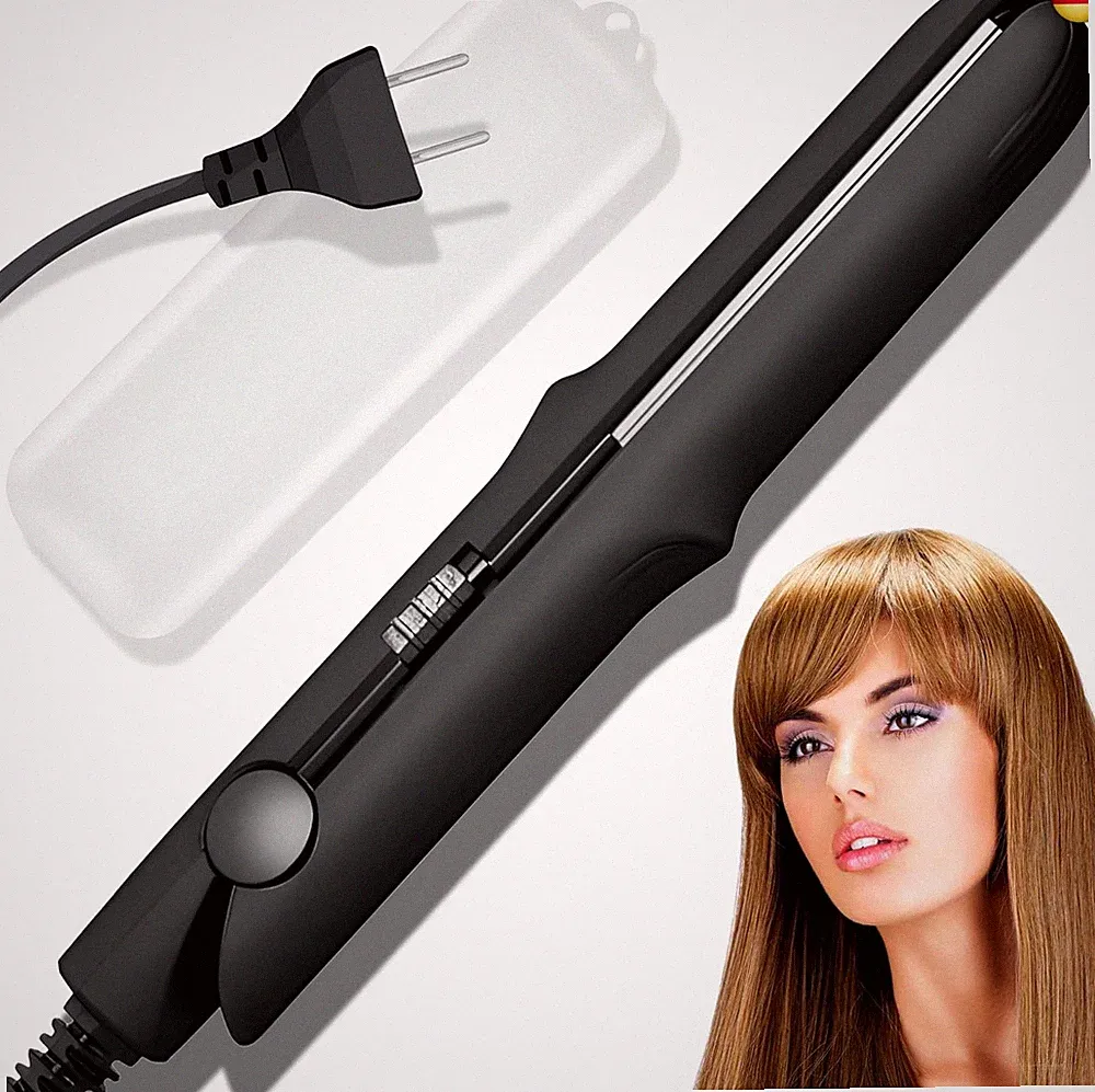Retoo Mini Glätteisen Professioneller Haarglätter Glätteisen für kurzes Haar Bar