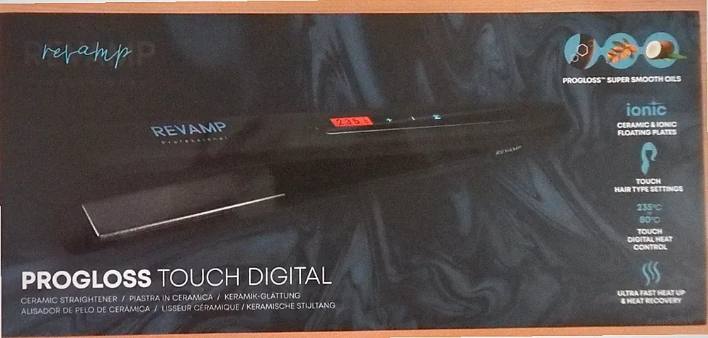 Revamp Progloss Touch Digital Glätteisen Haarstyler Haarstyling Haarglätter Haar