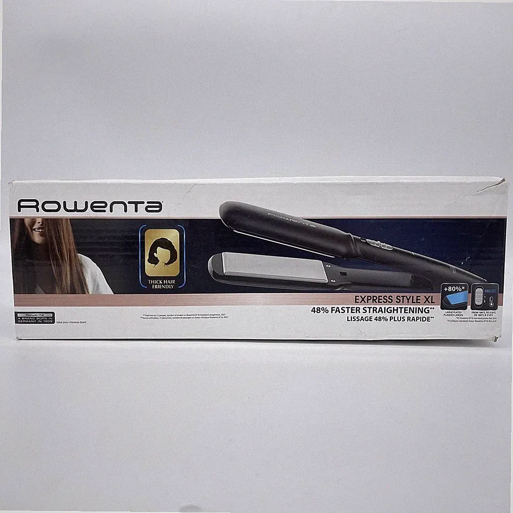 ROWENTA | Express Style XL Haarglätter | 180° und 210°C glatt und gewellt extr