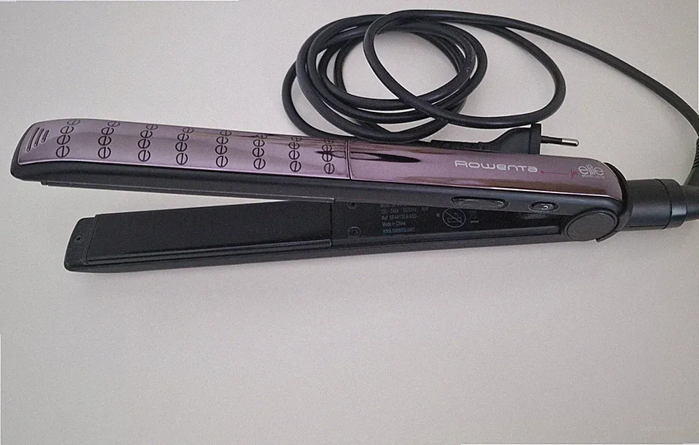 Rowenta Liss & Curl SF4412D4 Glätteisen für Das Haar Glätten und Locken