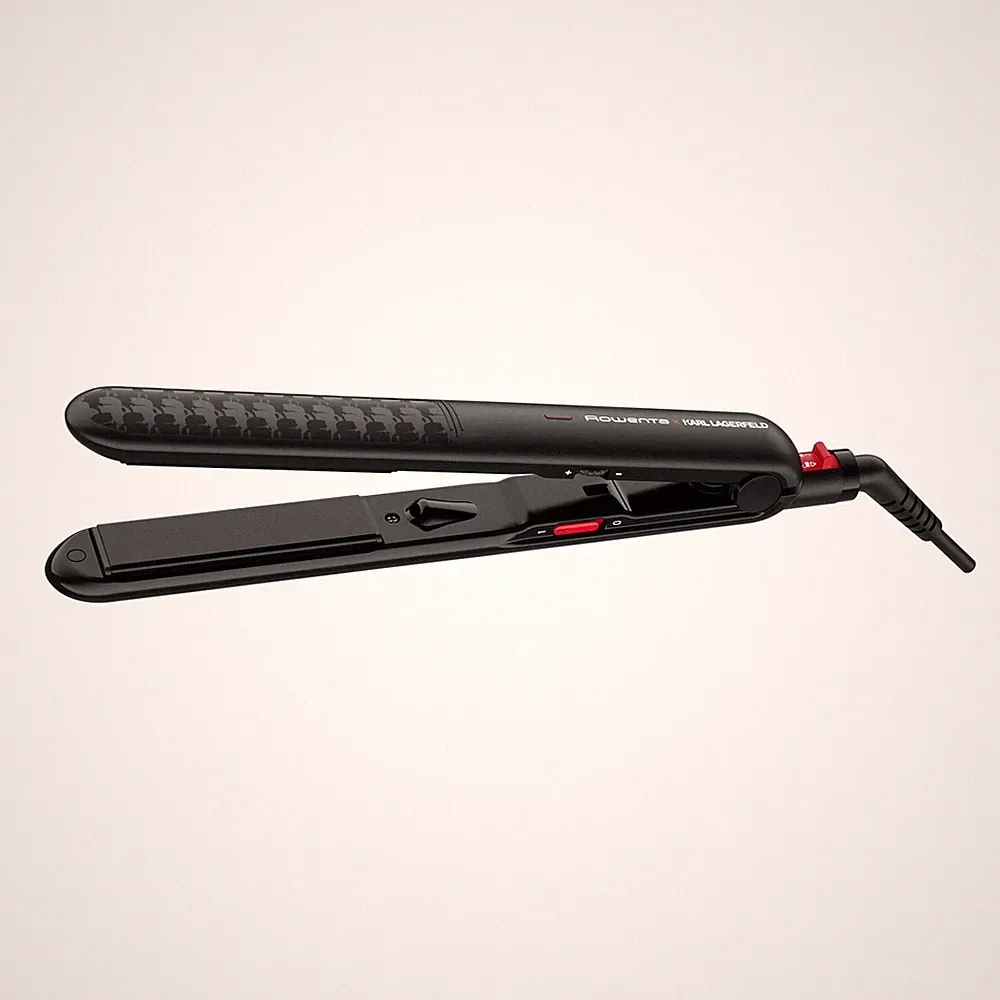 Rowenta SF321L Rowenta x KARL LAGERFELD Optiliss Haarglätter Glätteisen Curl