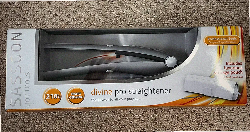 Sassoon Hot Tools Divine Pro Nano Keramik Glätteisen