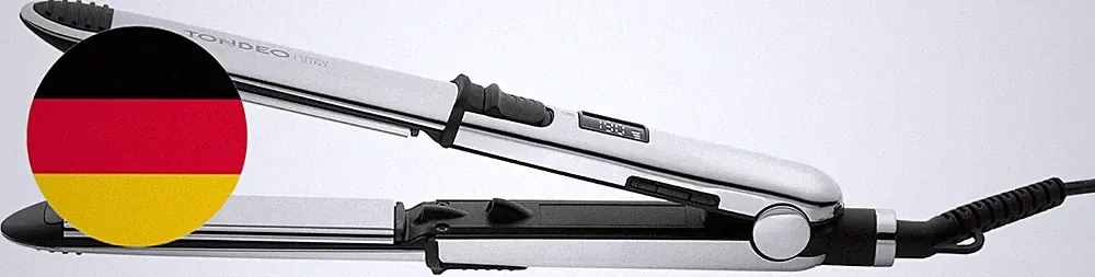 TONDEO Glätteisen CERION 2In1 | Profi-Haarglätter Mit Ionen-Technologie | 2In1