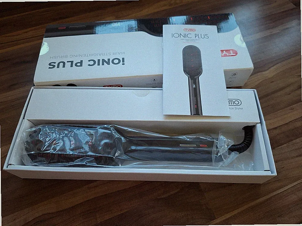 TYMO Ionic Plus Haarglätter Bürste Nagelneu.