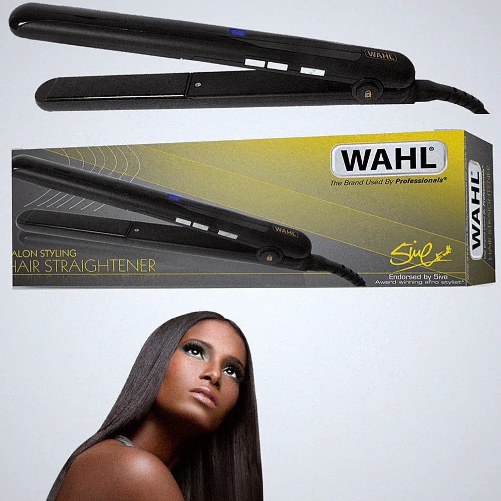 Wahl Ceramic Salon Styling Afro Haarglätter mit LCD Display - ZX866